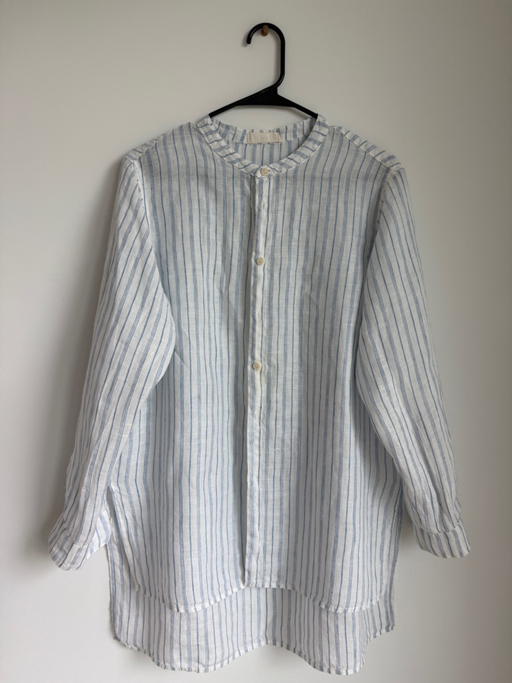 CP shades linen stripe shirt